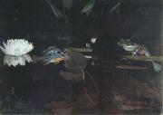 Winslow Homer The Mink Pond (mk44) oil on canvas